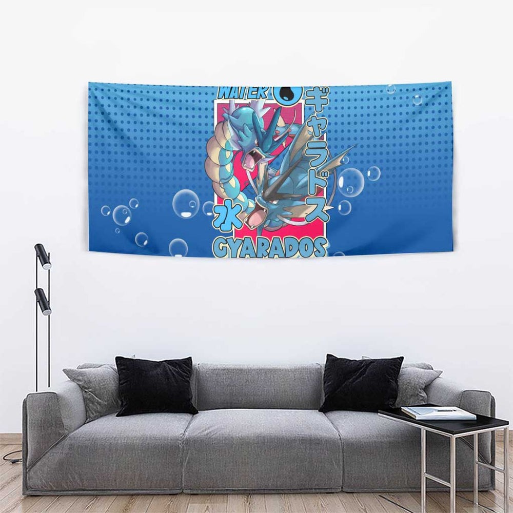 Gyarados from Poké Tapestry with Water Type Power and Fierce Design TS04