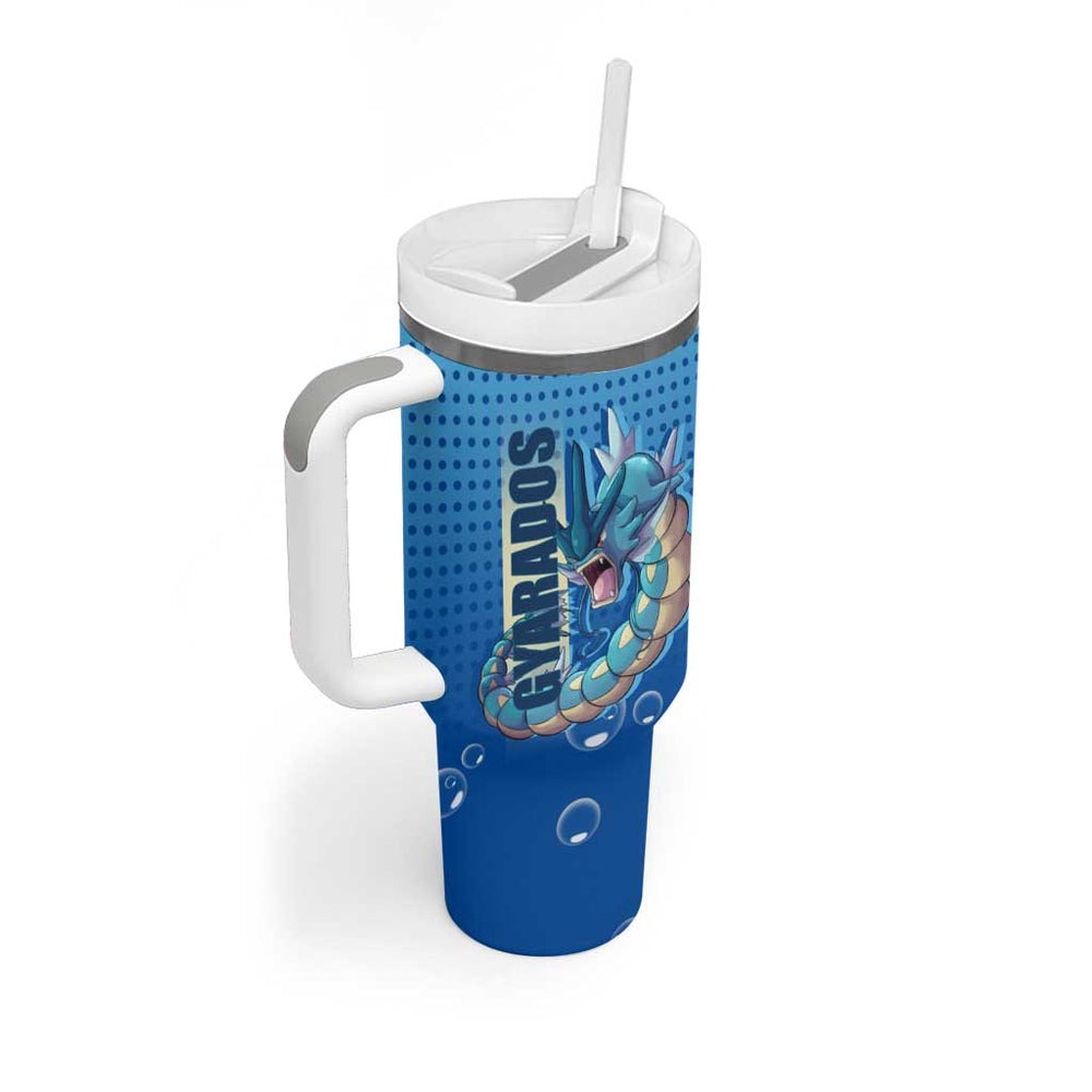 Gyarados from Poké Tumbler With Handle with Water Type Power and Fierce Design TS04