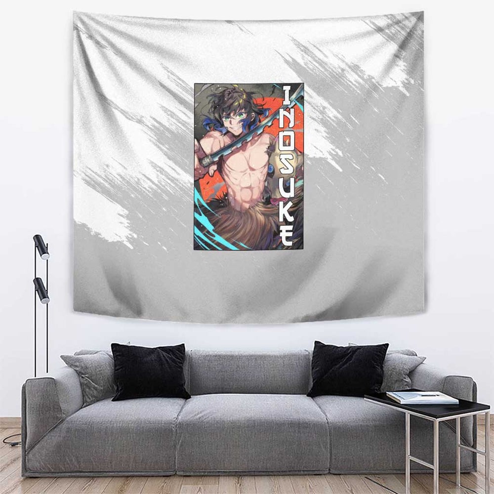 Hahibira Inosuke - Demon Slayer Tumbler With Handle Anime Style TS04 Hahibira Inosuke - Demon Slayer Tumbler With Handle Anime Style TS04