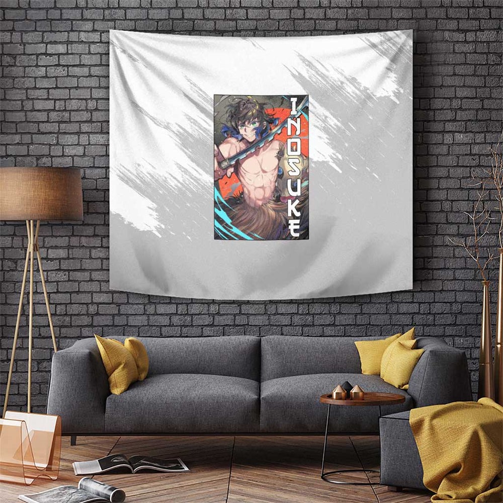 Hahibira Inosuke - Demon Slayer Tumbler With Handle Anime Style TS04 Hahibira Inosuke - Demon Slayer Tumbler With Handle Anime Style TS04