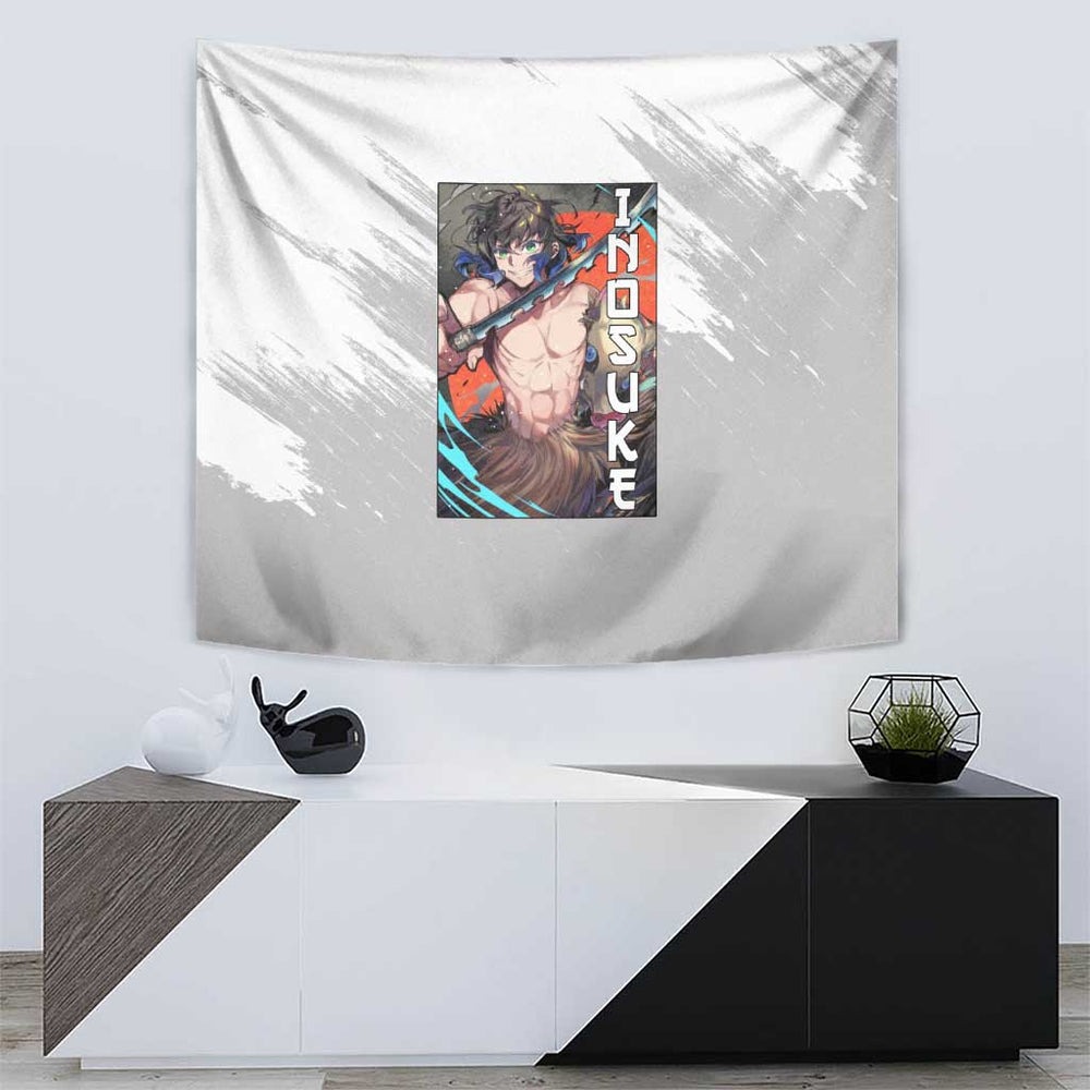 Hahibira Inosuke - Demon Slayer Tumbler With Handle Anime Style TS04 Hahibira Inosuke - Demon Slayer Tumbler With Handle Anime Style TS04