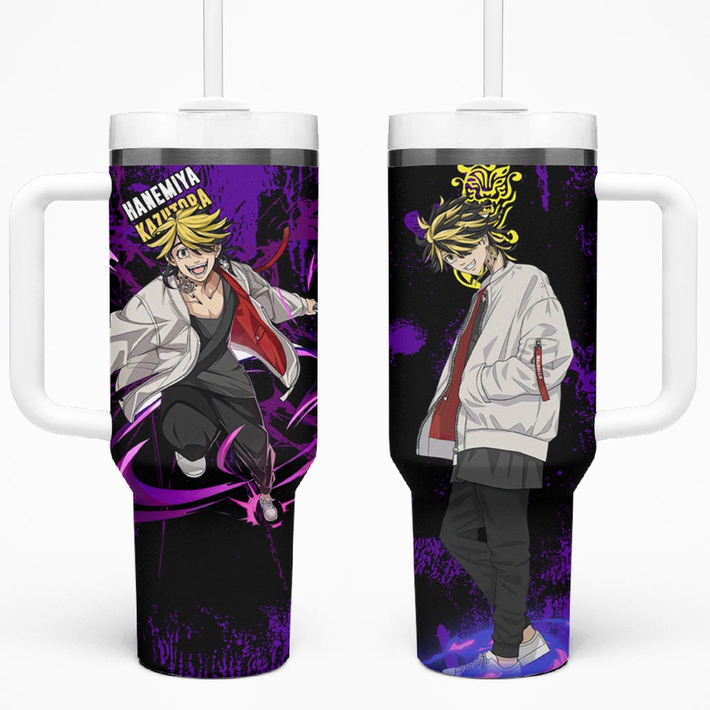 Hanemiya Kazutora Tumbler With Handle Anime Style TS04 Hanemiya Kazutora Tumbler With Handle Anime Style TS04