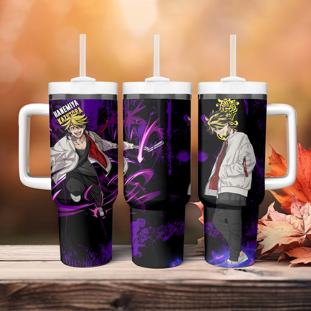 Hanemiya Kazutora Tumbler With Handle Anime Style TS04 Hanemiya Kazutora Tumbler With Handle Anime Style TS04