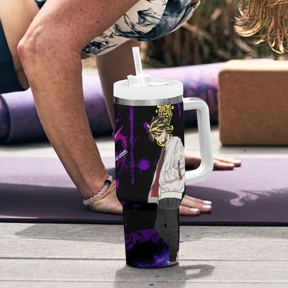 Hanemiya Kazutora Tumbler With Handle Anime Style TS04 Hanemiya Kazutora Tumbler With Handle Anime Style TS04