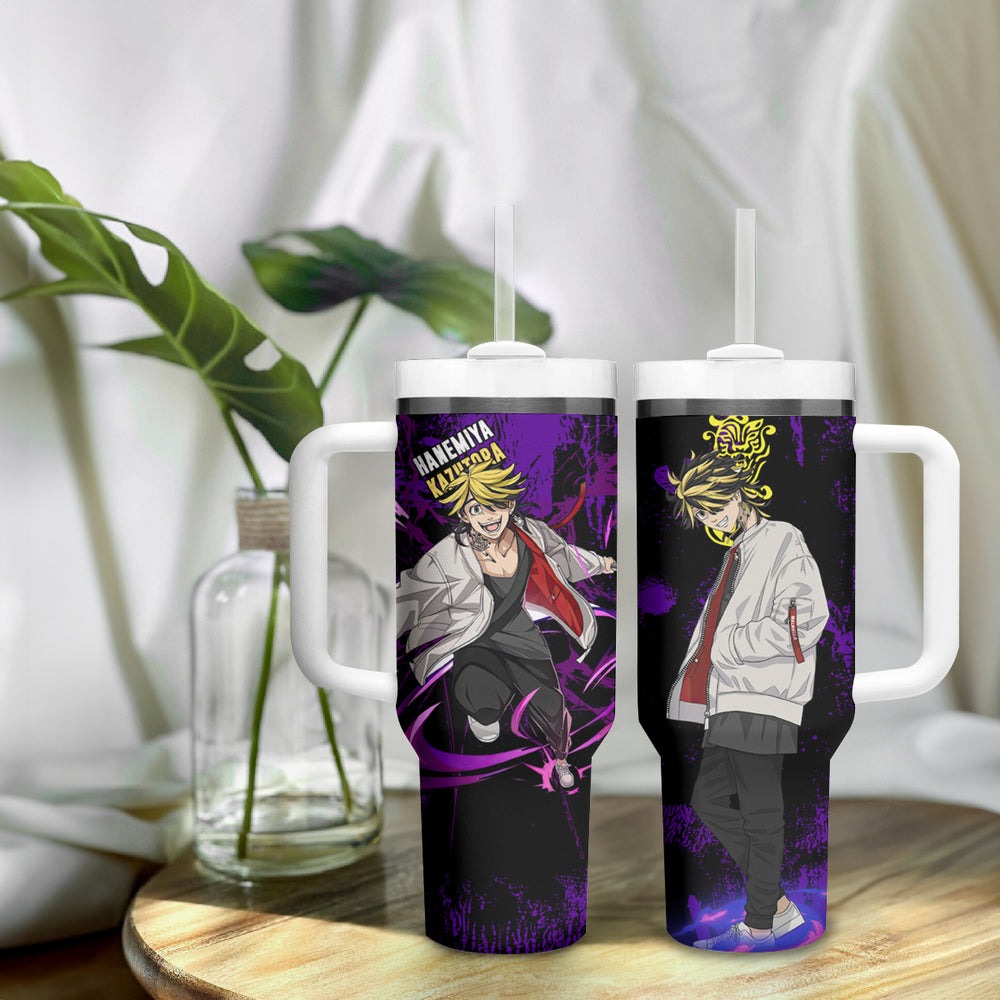 Hanemiya Kazutora Tumbler With Handle Anime Style TS04 Hanemiya Kazutora Tumbler With Handle Anime Style TS04