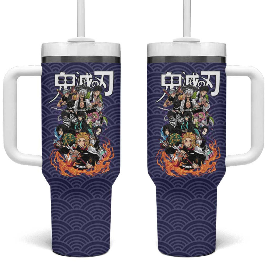 Hashira Team - Demon Slayer Tumbler With Handle Anime Style TS04