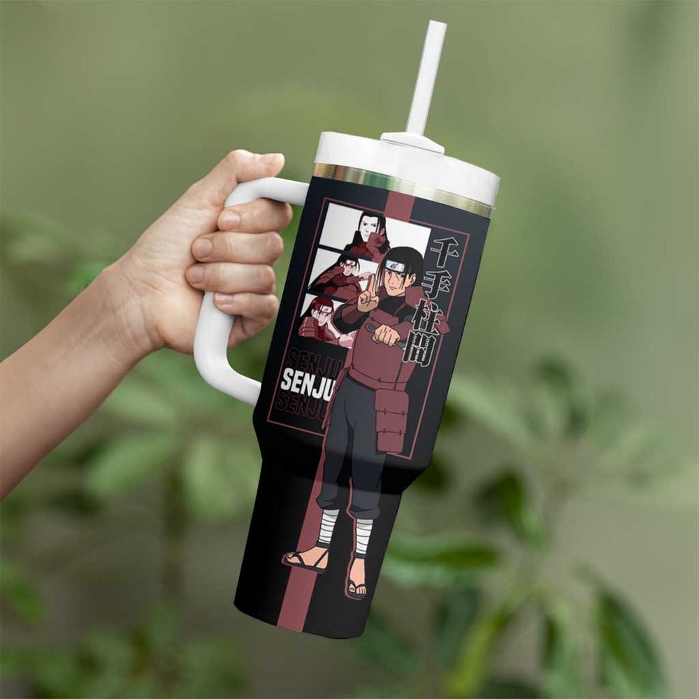 Hashirama Senju Tumbler With Handle with Wood Release and Powerful Battle Pose Design TS04 Hashirama Senju Tumbler With Handle with Wood Release and Powerful Battle Pose Design TS04