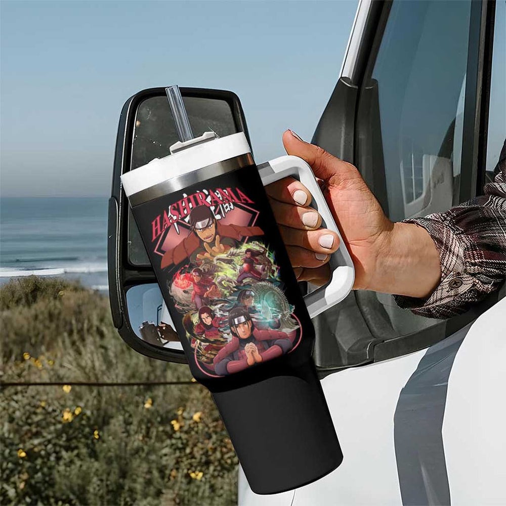 Hashirama Senju V3 Naruto Tumbler With Handle Anime Style TS04 Hashirama Senju V3 Naruto Tumbler With Handle Anime Style TS04