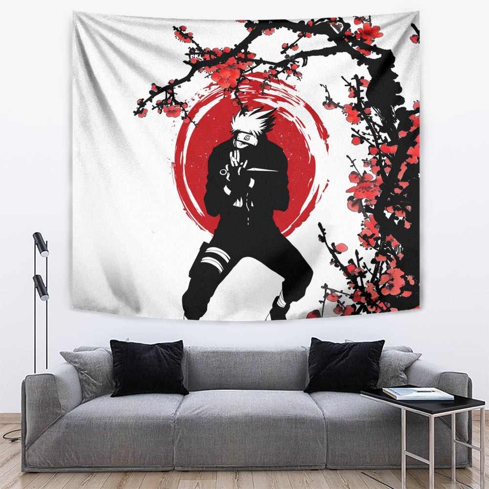 Hatake Kakashi Japan Style Tapestry TS04 Hatake Kakashi Japan Style Tapestry TS04