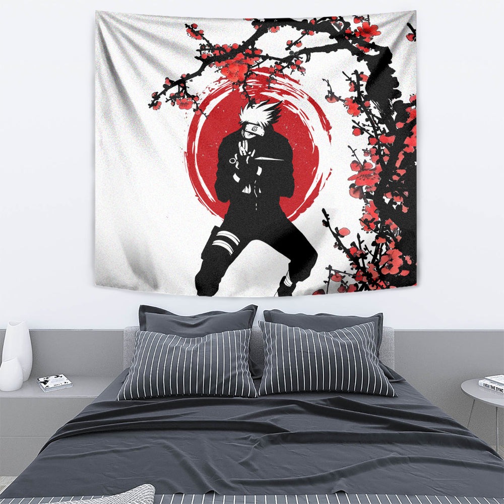 Hatake Kakashi Japan Style Tapestry TS04 Hatake Kakashi Japan Style Tapestry TS04