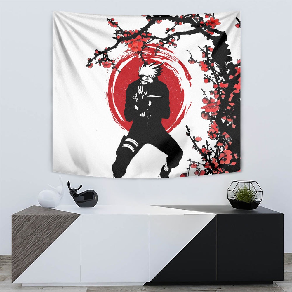 Hatake Kakashi Japan Style Tapestry TS04 Hatake Kakashi Japan Style Tapestry TS04