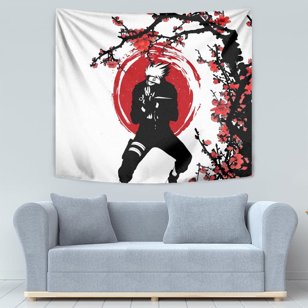 Hatake Kakashi Japan Style Tapestry TS04 Hatake Kakashi Japan Style Tapestry TS04