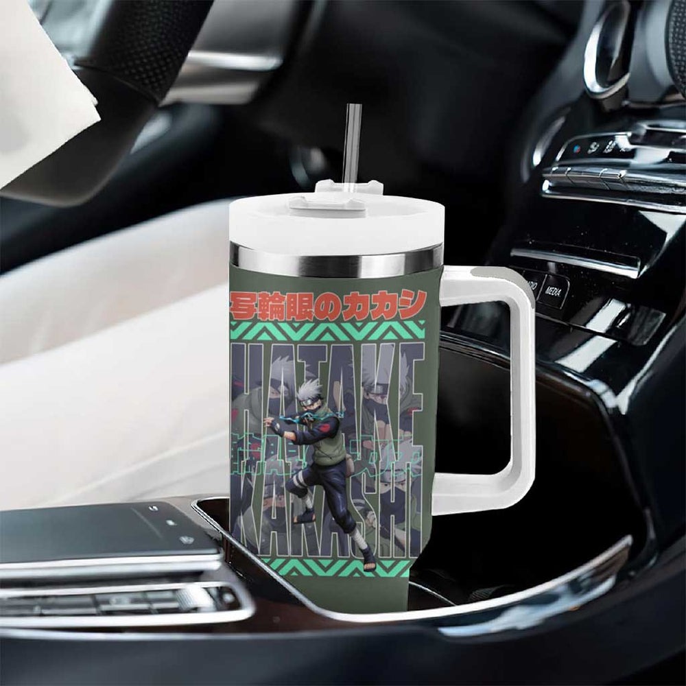 Hatake Kakashi Naruto Shippuden Tumbler With Handle Anime Style TS04 Hatake Kakashi Naruto Shippuden Tumbler With Handle Anime Style TS04