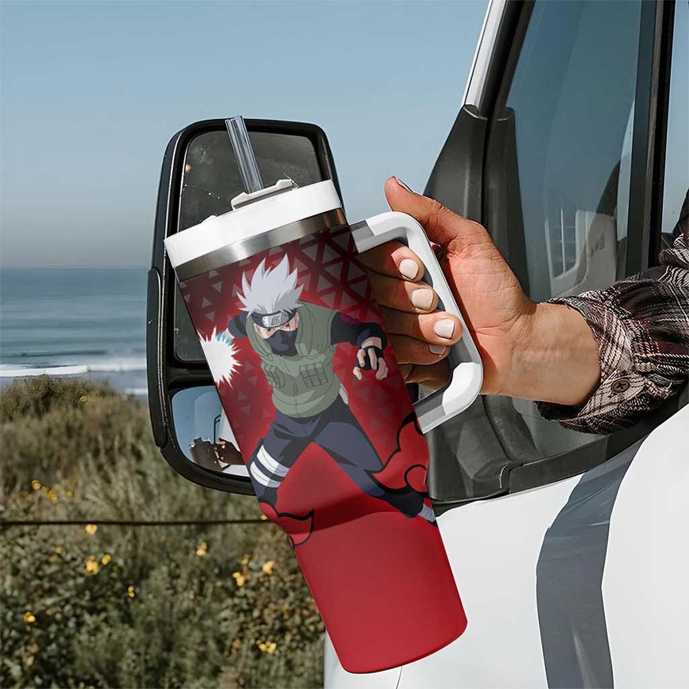 Hatake Kakashi - Naruto Tumbler With Handle Anime Style TS04 Hatake Kakashi - Naruto Tumbler With Handle Anime Style TS04