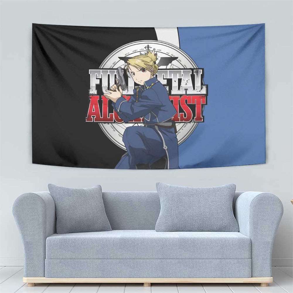 Hawkeye Riza - Fullmetal Alchemist Tumbler With Handle Anime Style TS04 Hawkeye Riza - Fullmetal Alchemist Tumbler With Handle Anime Style TS04