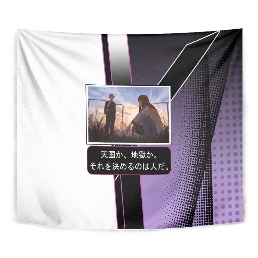 Heavenly Delusion Duo Tumbler With Handle Post-Apocalyptic Manga Style TS04 Heavenly Delusion Duo Tumbler With Handle Post-Apocalyptic Manga Style TS04