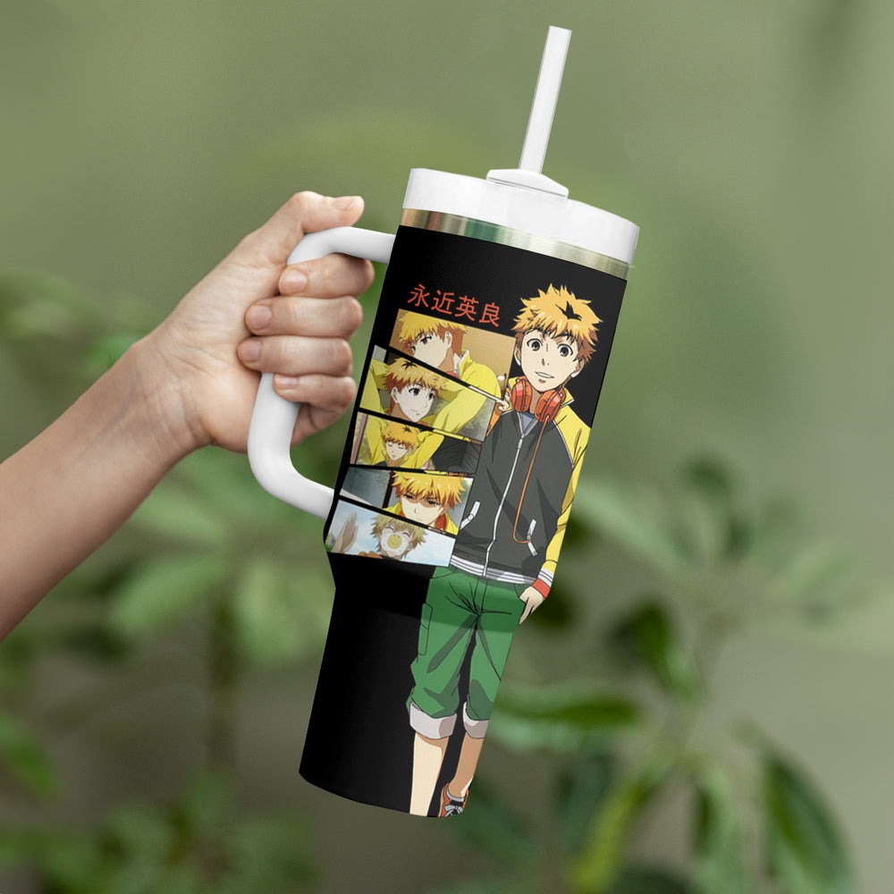 Hideyoshi Nagachika Tumbler With Handle Ken Kaneki TS04 Hideyoshi Nagachika Tumbler With Handle Ken Kaneki TS04