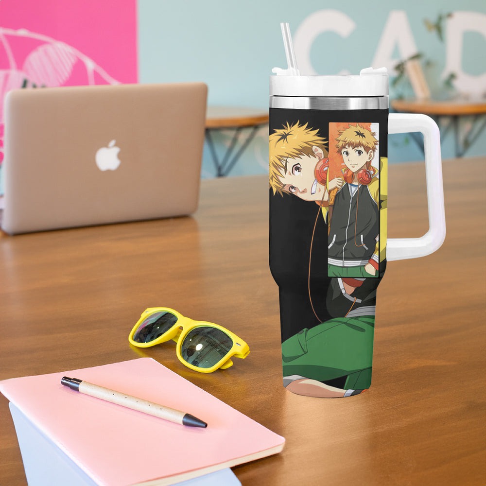 Hideyoshi Nagachika Tumbler With Handle Ken Kaneki TS04 Hideyoshi Nagachika Tumbler With Handle Ken Kaneki TS04