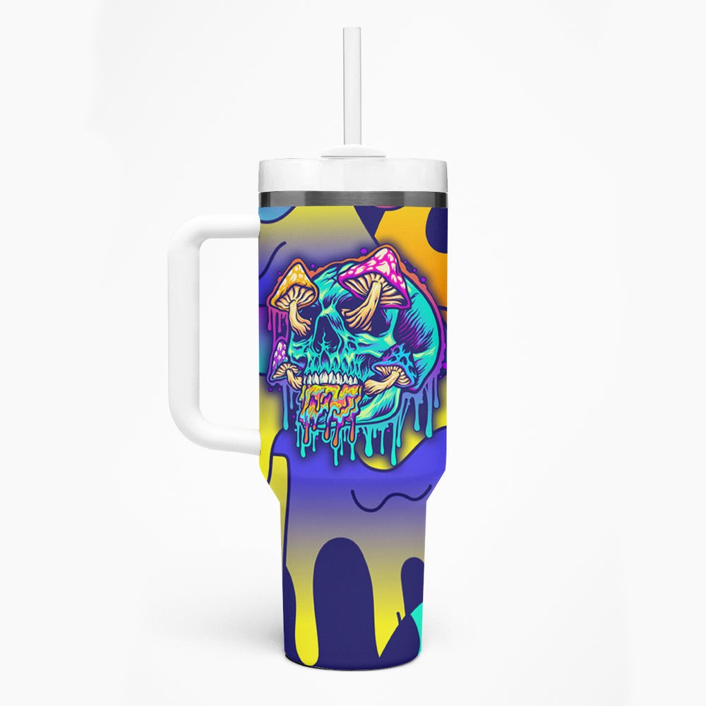 High Feel Skull Tumbler With Handle What Is Heaven TS04 High Feel Skull Tumbler With Handle What Is Heaven TS04