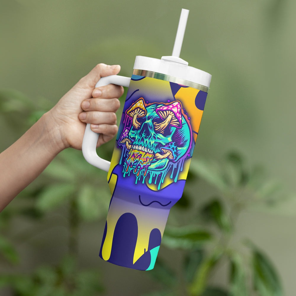 High Feel Skull Tumbler With Handle What Is Heaven TS04 High Feel Skull Tumbler With Handle What Is Heaven TS04