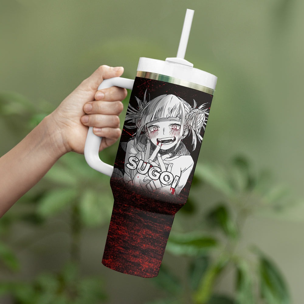 Himiko Toga Sugoi Tumbler With Handle TS04 Himiko Toga Sugoi Tumbler With Handle TS04