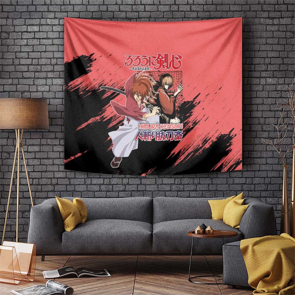 Himura Rurouni Kenshin S Tapestry Anime Style TS04 Himura Rurouni Kenshin S Tapestry Anime Style TS04