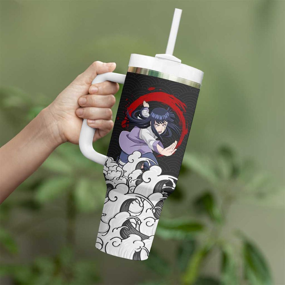 Hinata Hyuga Japanese Kanagawa - Naruto Tumbler With Handle Anime Japan Style TS04 Hinata Hyuga Japanese Kanagawa - Naruto Tumbler With Handle Anime Japan Style TS04