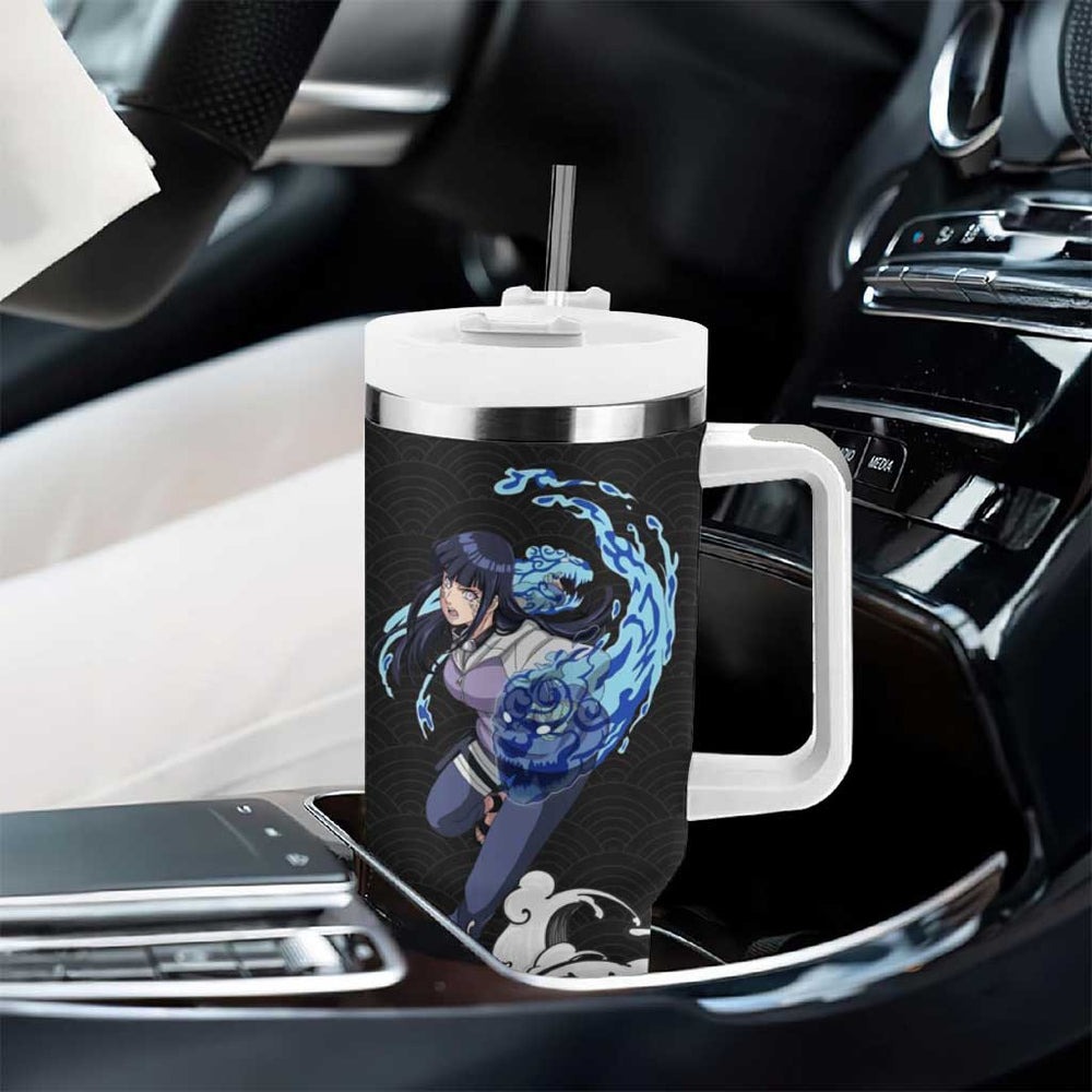 Hinata Hyuga Japanese Kanagawa - Naruto Tumbler With Handle Anime Japan Style TS04 Hinata Hyuga Japanese Kanagawa - Naruto Tumbler With Handle Anime Japan Style TS04