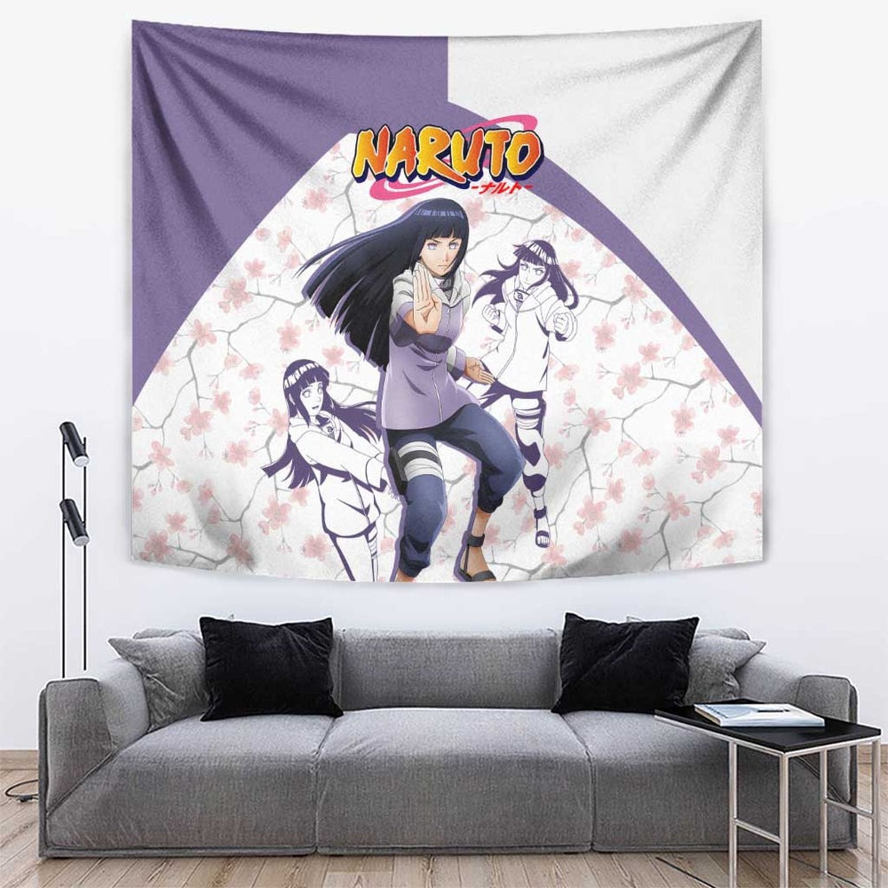 Hinata Hyuga - Naruto Tapestry Anime Style TS04 Hinata Hyuga - Naruto Tapestry Anime Style TS04