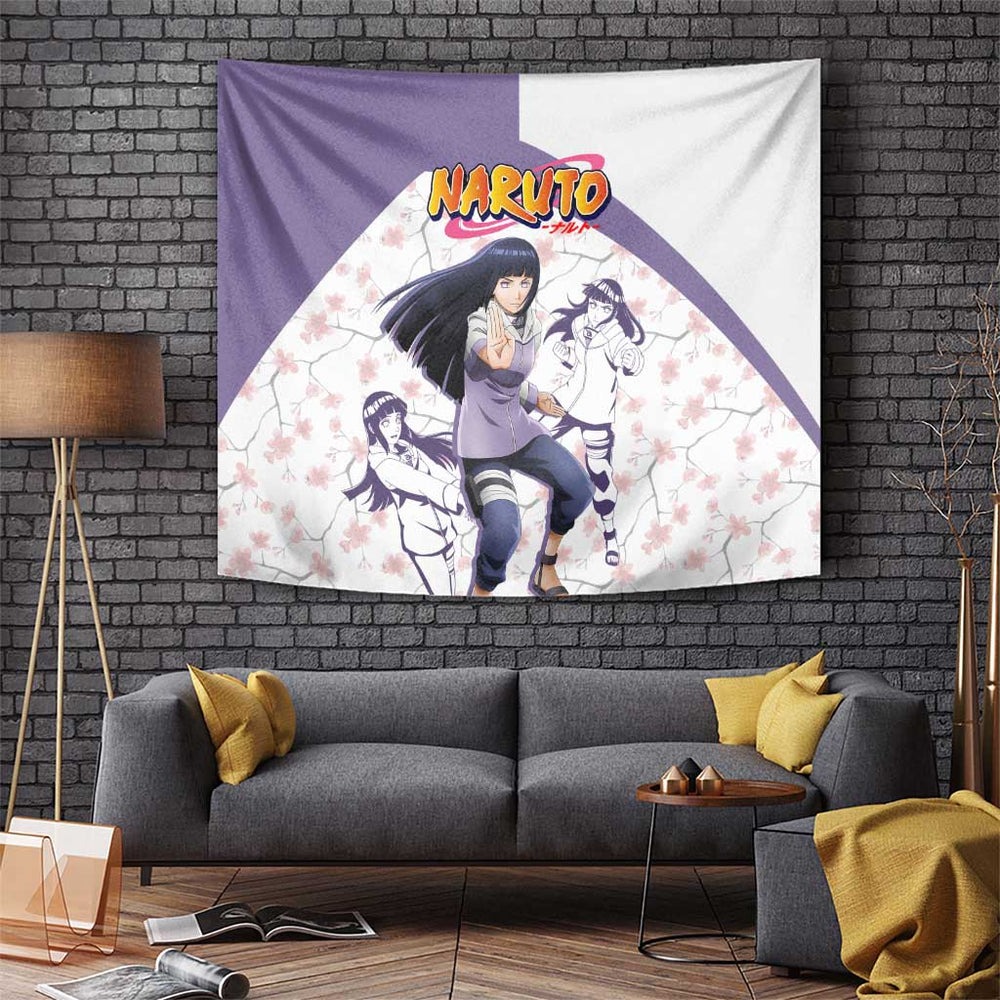 Hinata Hyuga - Naruto Tapestry Anime Style TS04 Hinata Hyuga - Naruto Tapestry Anime Style TS04
