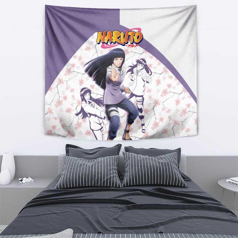 Hinata Hyuga - Naruto Tapestry Anime Style TS04 Hinata Hyuga - Naruto Tapestry Anime Style TS04