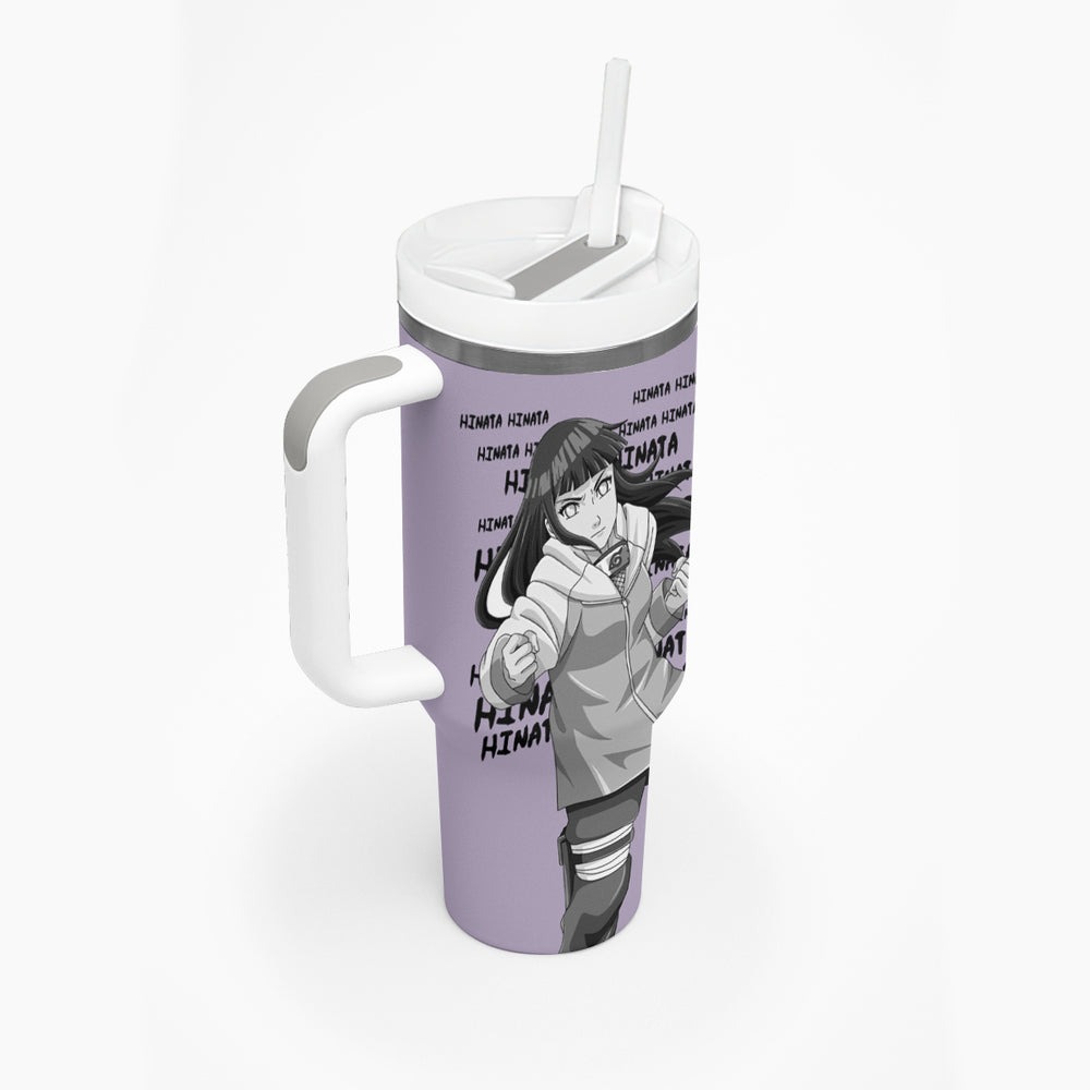 Hinata Hyuga Tumbler With Handle Style Manga TS04 Hinata Hyuga Tumbler With Handle Style Manga TS04