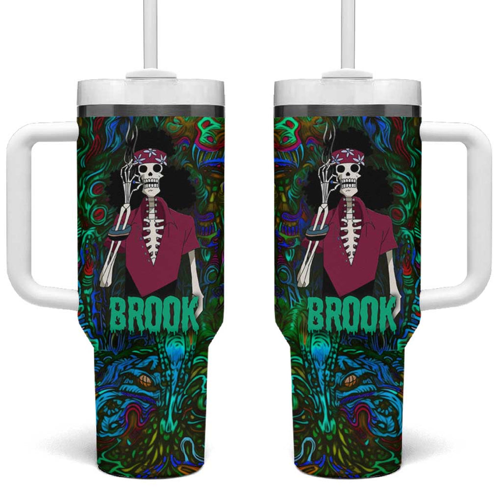 Hippie Trip Brook One Piece Tumbler With Handle Anime Mix Trippy Style TS04