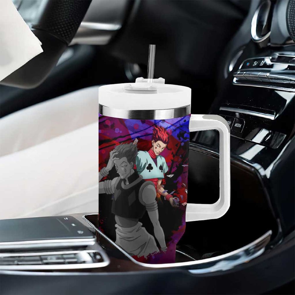 Hisoka Morow - Hunter X Hunter Tumbler With Handle Anime Style TS04