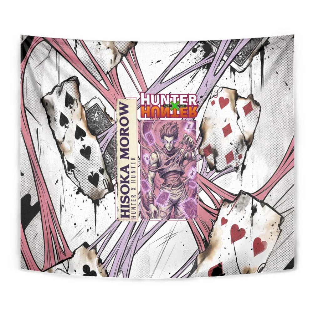 Hisoka Morow Playing Card Theme Tumbler With Handle with Magic Aura and Artistic Anime Illustration TS04