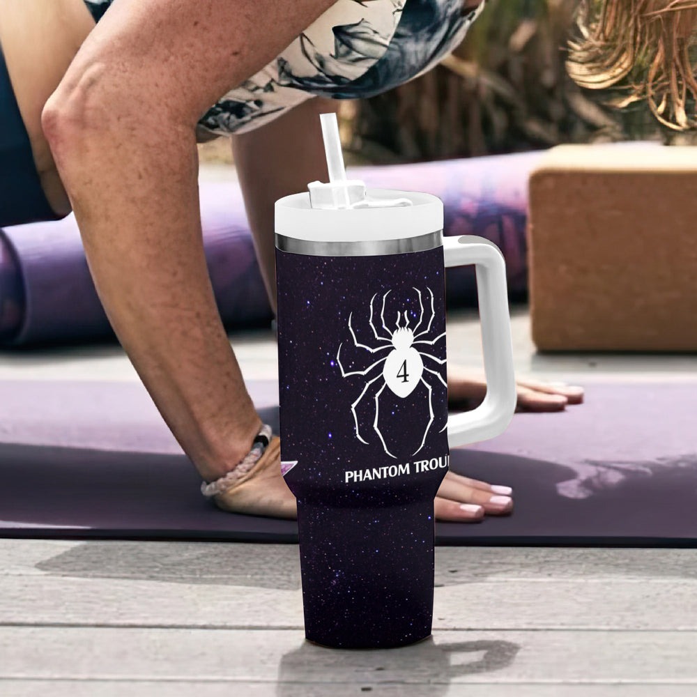 Hisoka Phantom Troupe - Anime Tumbler With Handle TS04 Hisoka Phantom Troupe - Anime Tumbler With Handle TS04