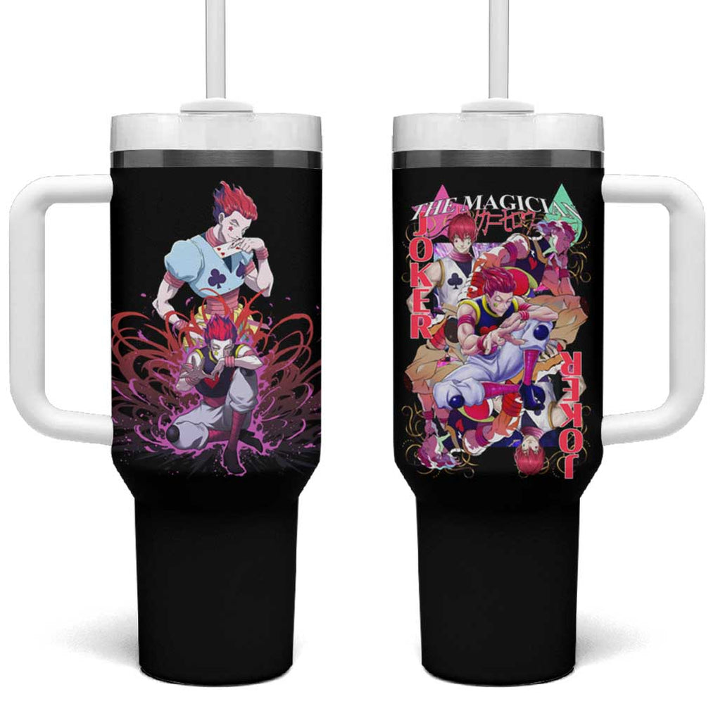 Hisoka V2 Hunter x Hunter Tumbler With Handle Anime Style TS04