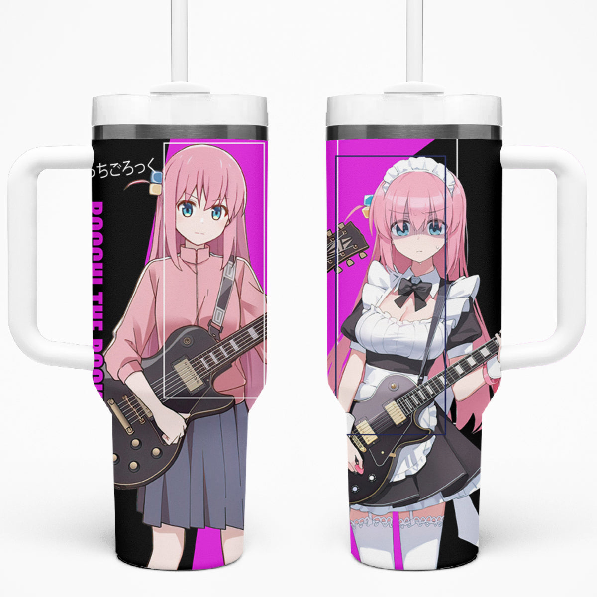 Hitori Gotoh Bochi The Rock! Tumbler With Handle Anime Style TS04