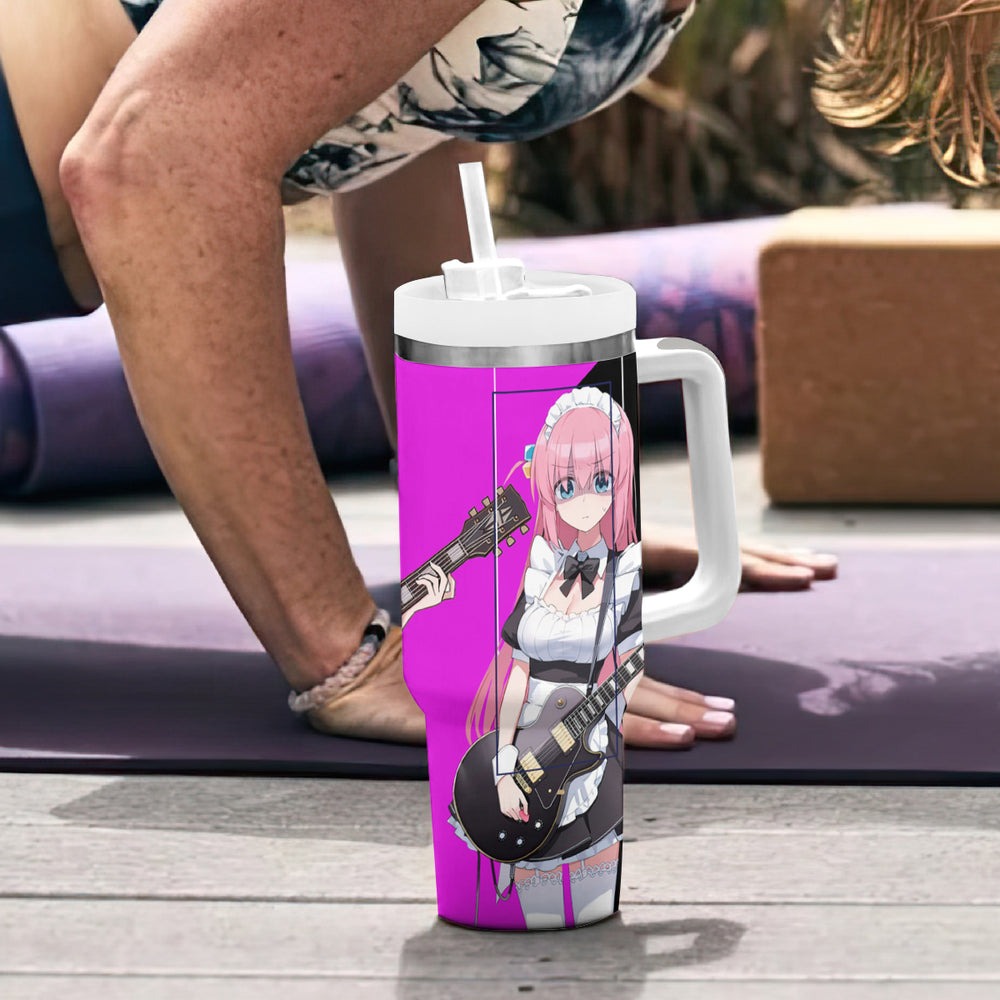 Hitori Gotoh Bochi The Rock! Tumbler With Handle Anime Style TS04
