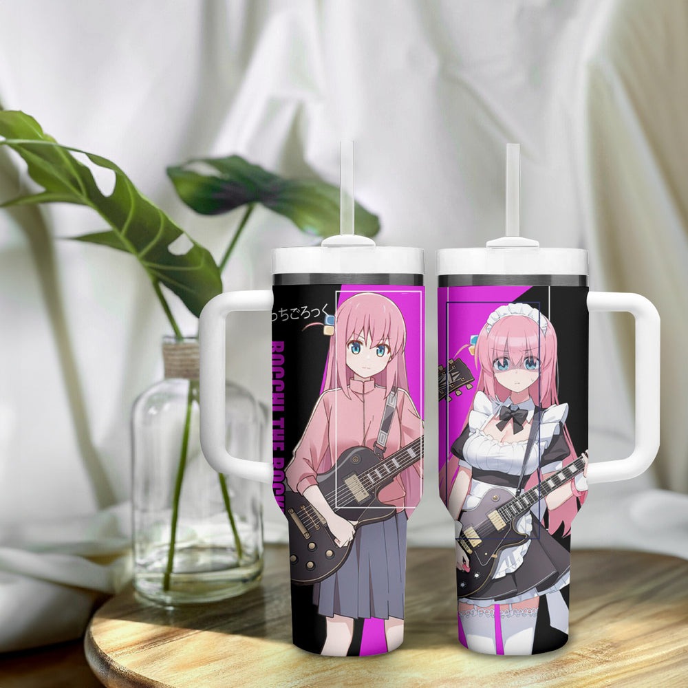 Hitori Gotoh Bochi The Rock! Tumbler With Handle Anime Style TS04