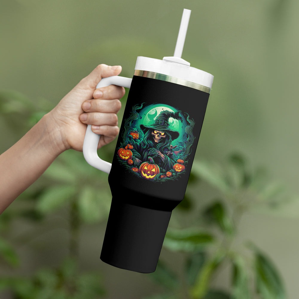 Hocus Pocus Halloween Tumbler With Handle TS04 Hocus Pocus Halloween Tumbler With Handle TS04
