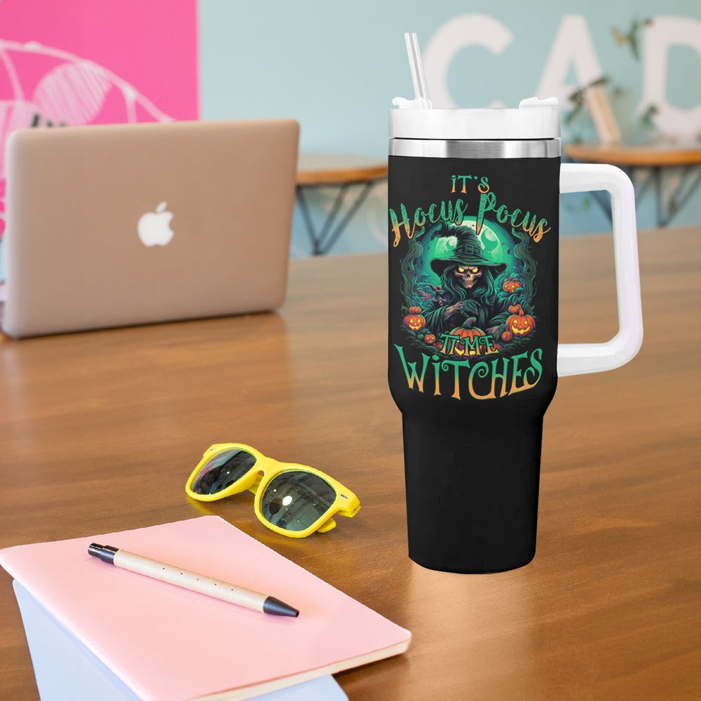 Hocus Pocus Halloween Tumbler With Handle TS04 Hocus Pocus Halloween Tumbler With Handle TS04