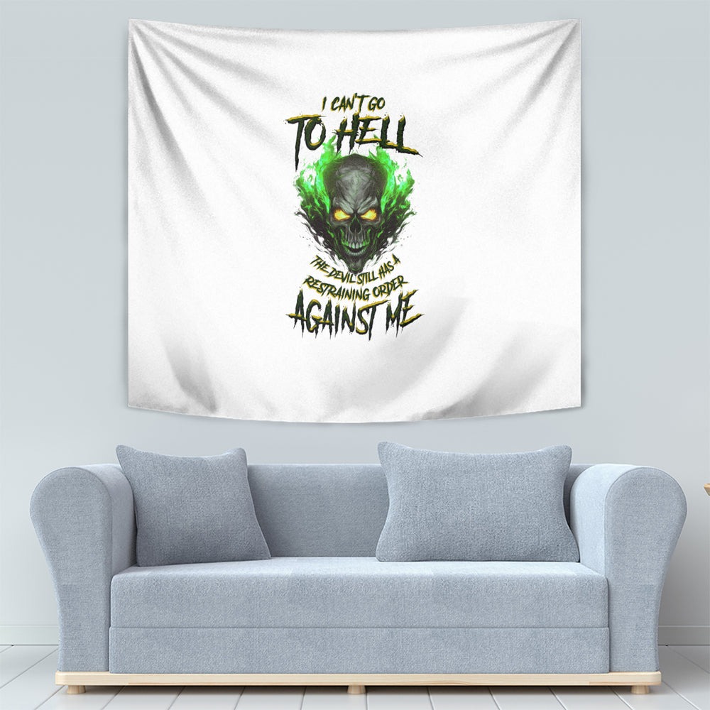 I Can't Go To Hell Fire Eyes Skull Tumbler With Handle TS04 I Can't Go To Hell Fire Eyes Skull Tumbler With Handle TS04