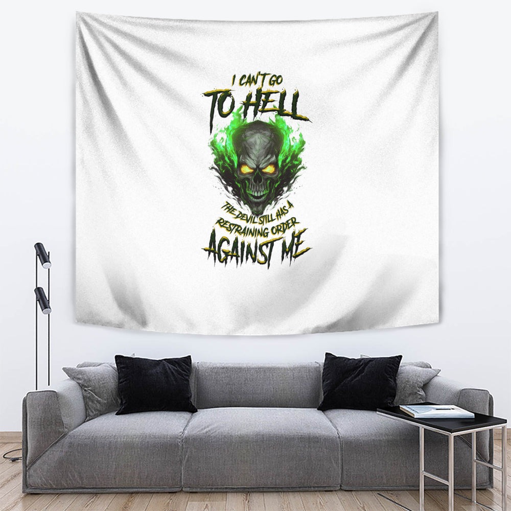I Can't Go To Hell Fire Eyes Skull Tumbler With Handle TS04 I Can't Go To Hell Fire Eyes Skull Tumbler With Handle TS04