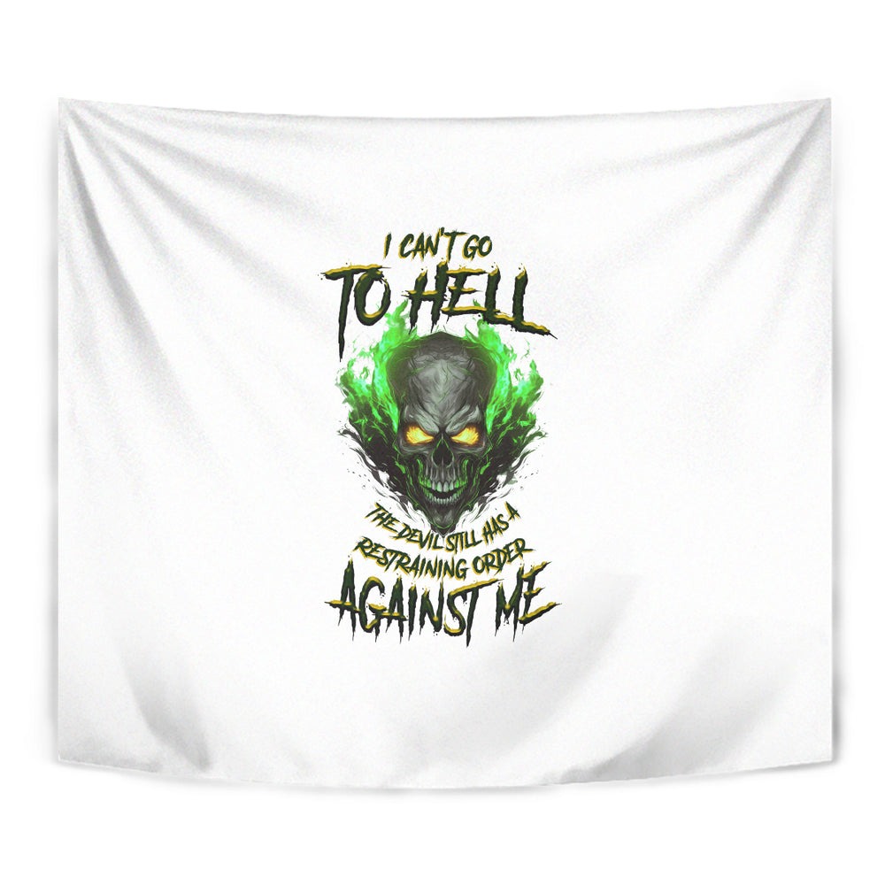 I Can't Go To Hell Fire Eyes Skull Tumbler With Handle TS04 I Can't Go To Hell Fire Eyes Skull Tumbler With Handle TS04