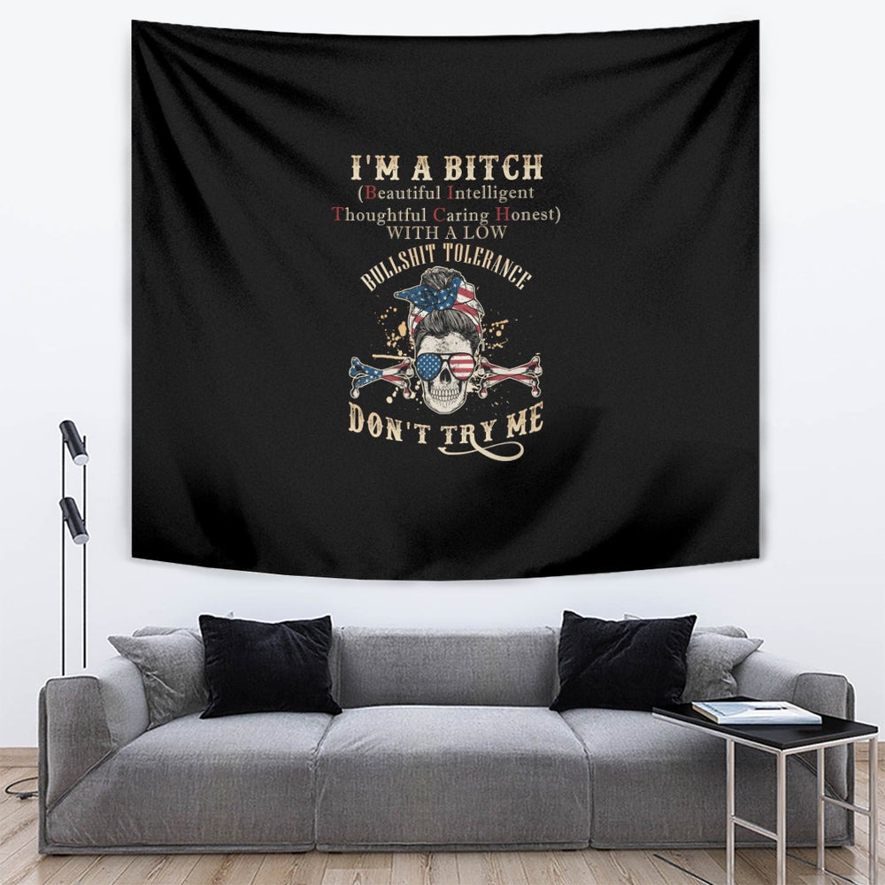 I'm A B Don't Try Me Tapestry TS04
