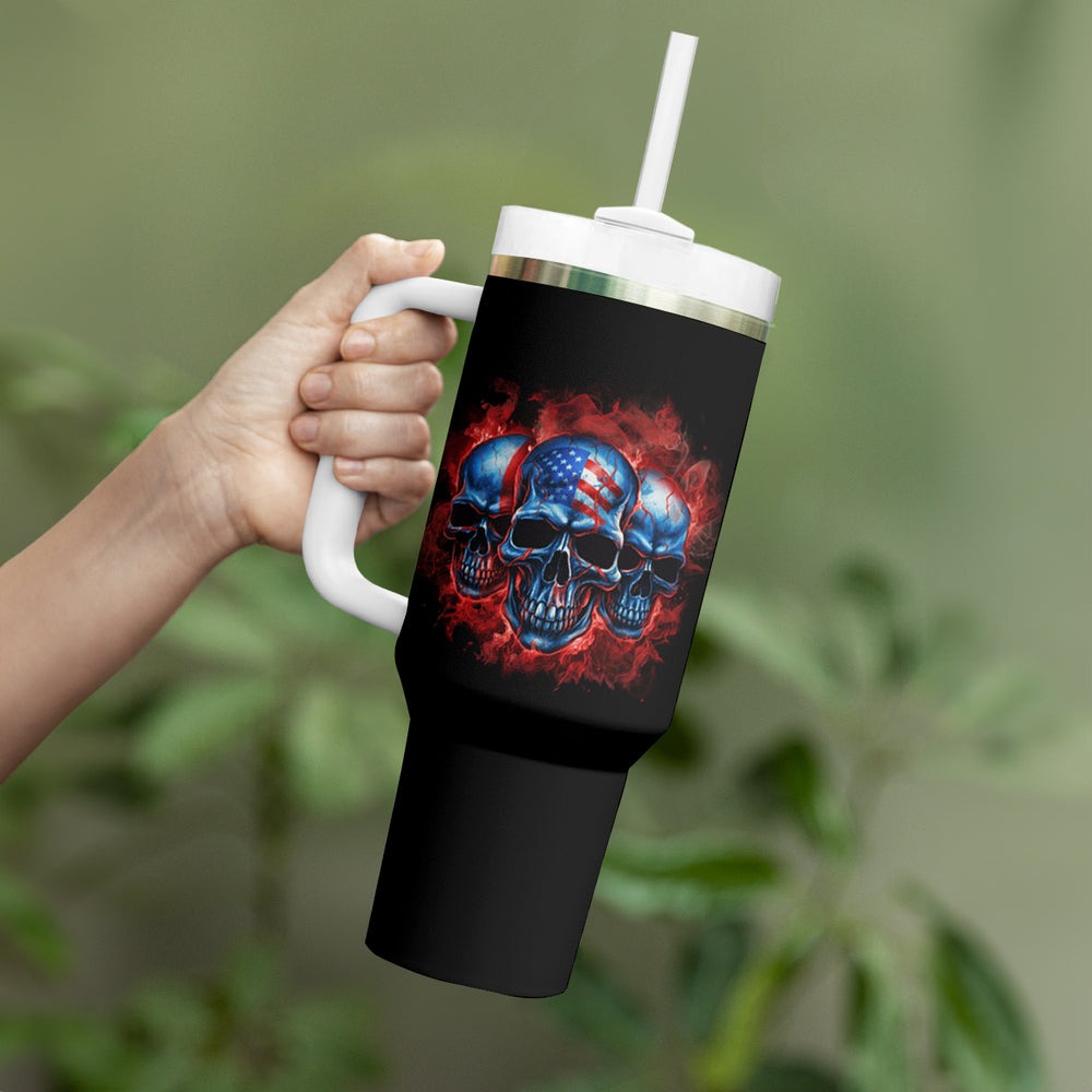 I'm Never Alone My Demons Are With Me 247 Tumbler With Handle TS04 I'm Never Alone My Demons Are With Me 247 Tumbler With Handle TS04