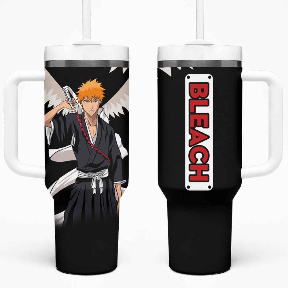 Ichigo Kurosaki - BL Jacket Style Tumbler With Handle TS04 Ichigo Kurosaki - BL Jacket Style Tumbler With Handle TS04