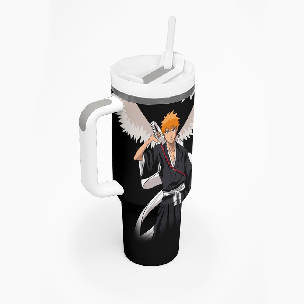 Ichigo Kurosaki - BL Jacket Style Tumbler With Handle TS04 Ichigo Kurosaki - BL Jacket Style Tumbler With Handle TS04