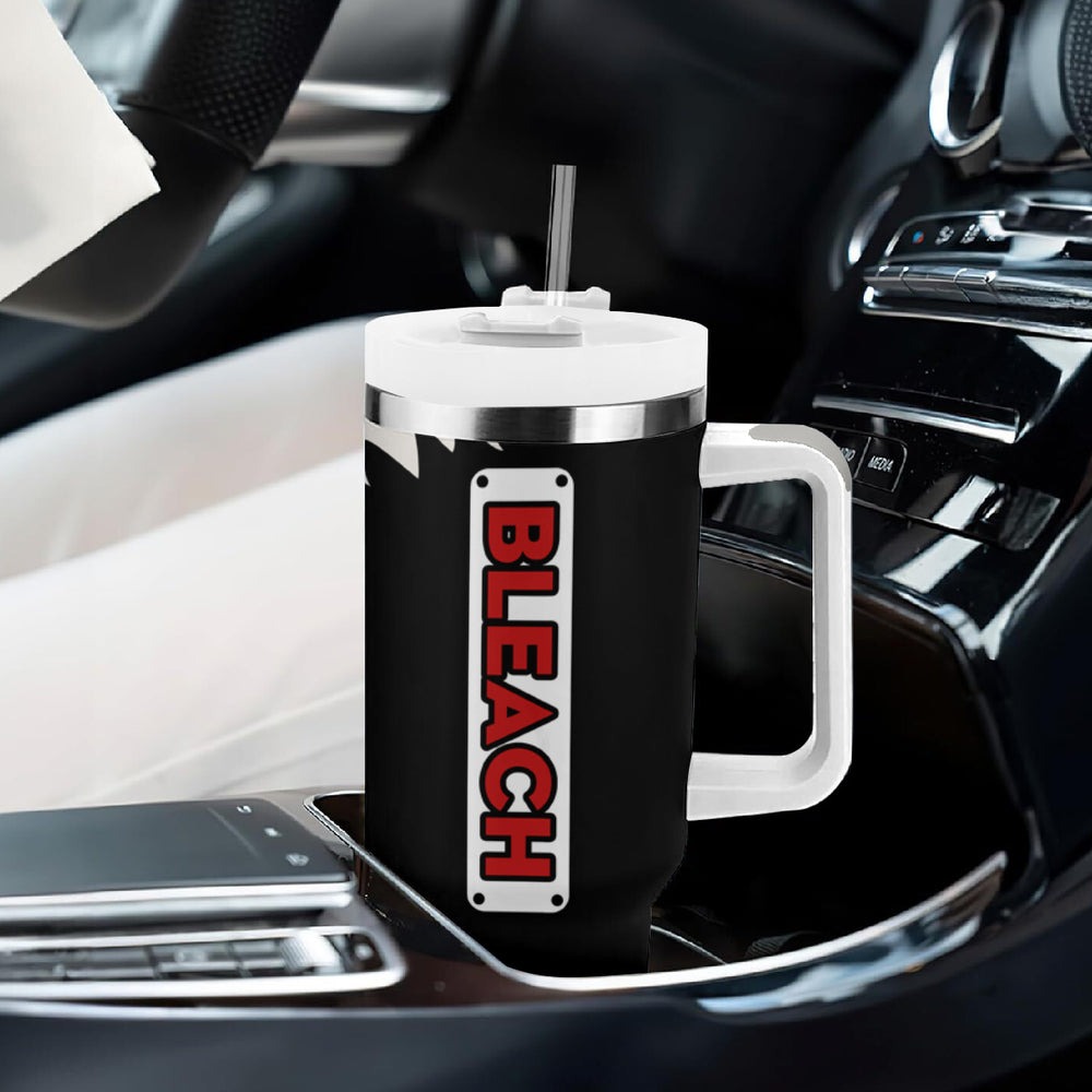 Ichigo Kurosaki - BL Jacket Style Tumbler With Handle TS04 Ichigo Kurosaki - BL Jacket Style Tumbler With Handle TS04